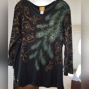 Borgata Collection Peacock Top XX Large